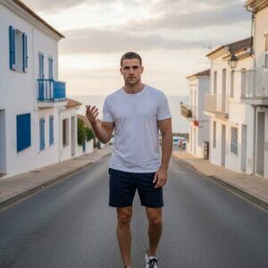 MEN'S GLACIER BLUE SHORTS